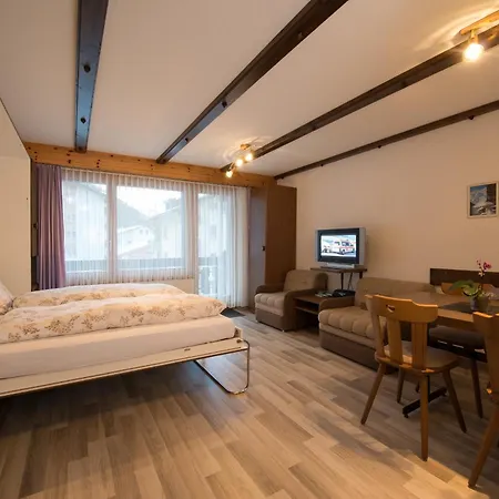 Haus Alba Appartement Saas-Almagell Kamer foto