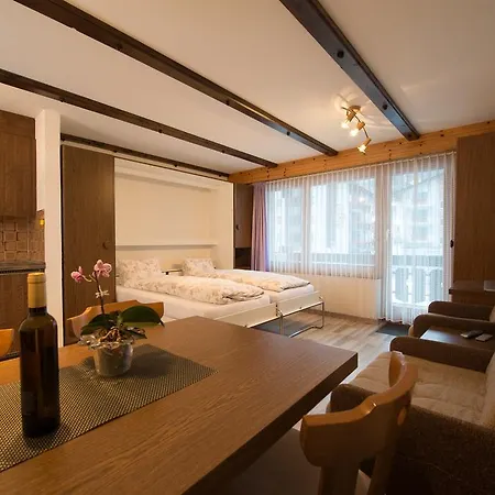Haus Alba Appartement Saas-Almagell Kamer foto